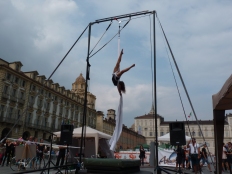 Beatrice Rosso, festa dello sport, la fucina del circo Torino tessuti aerei (7)