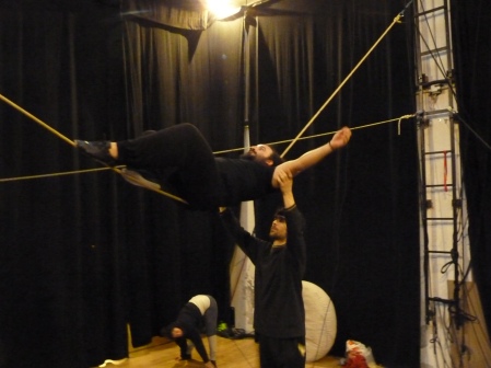 stage di corda molle, albert martinez, la fucina del circo, equilibrismo su corda (5)